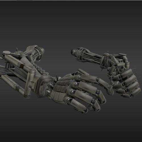 Rigged Robot Arms preview image